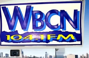 VINTAGE WBCN Bumper Sticker BOSTON 104.1 WBCN New Rare!!!! - Picture 1 of 4