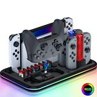 For Joycon Controller Switch Dock Station Compatible with Nintendo Switch/OLED