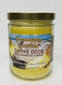 Smoke Odor Exterminator 13 oz Jar Candle Pineapple Coconut - Picture 1 of 2