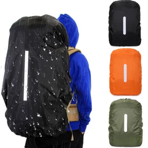 Waterproof Backpack Rain Cover Adjustable Rucksack Rain Cover Outdoor Camping - Picture 1 of 11