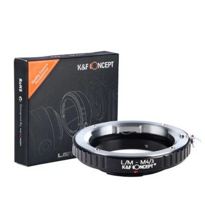 K&F Concept LM-M4/3 Lens Adapter Ring for Leica M L/M Lens to M4/3 Mount Cameras - Image 1 of 4