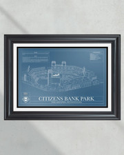 Philadelphia Phillies Citizens Bank Park Stadium Ballpark Blueprint