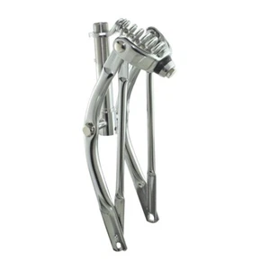 OG 12" LOWRIDER CLASSIC SPRING FORK CHROME BIKE BICYCLE - Picture 1 of 1