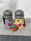 Blues Clues Mr Mrs Salt Pepper with Baby Paprika Figure 1998 Tyco
