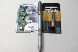 Microsoft Surface Silver Surface Pro Pen Surface Pro 3 Second Gen with batteries - Picture 1 of 5