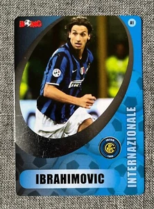 A1 ZLATAN IBRAHIMOVIC FC INTERNAZIONALE BOING 2008 2009 RARE PANINI MINT SWEDISH - Bild 1 von 2