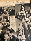 Hangover Square, Linda Darnell, Glenn Langan, Full Page Vintage Clipping, A