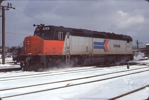 Amtrak EMD SDP40F Original Kodachrome Kodak Dia - Bild 1 von 1