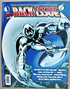 BACK ISSUE 95 ft MOON KNIGHT  a Twomorrows vfn++ 80 pge color mag + 1 FREE COMIC