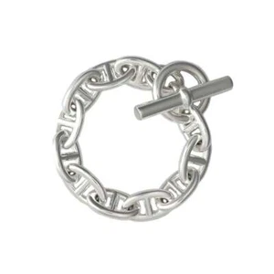 HERMES Chaine d'Ancre Bracelet 11 frames Size TGM SV925 - Picture 1 of 6