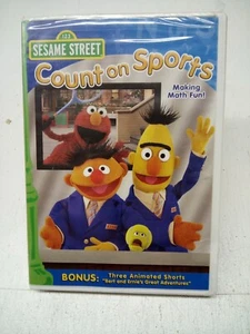 Sesame Street - Count on Sports (DVD, 2008) New Sealed - Picture 1 of 6