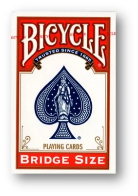 Bicycle - Bridge Size Playing Cards RED Spielkarten Cardistry Skat