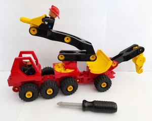 COMPLETE: Vintage LEGO Duplo Toolo FIRE ENGINE Set 2940 *SEE DESCRIPTION* - Picture 1 of 13