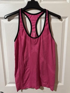 Avia Tank Top Womens Large Pink Racerback Athletic Gym RH2M010 Lightweight - Picture 1 of 6