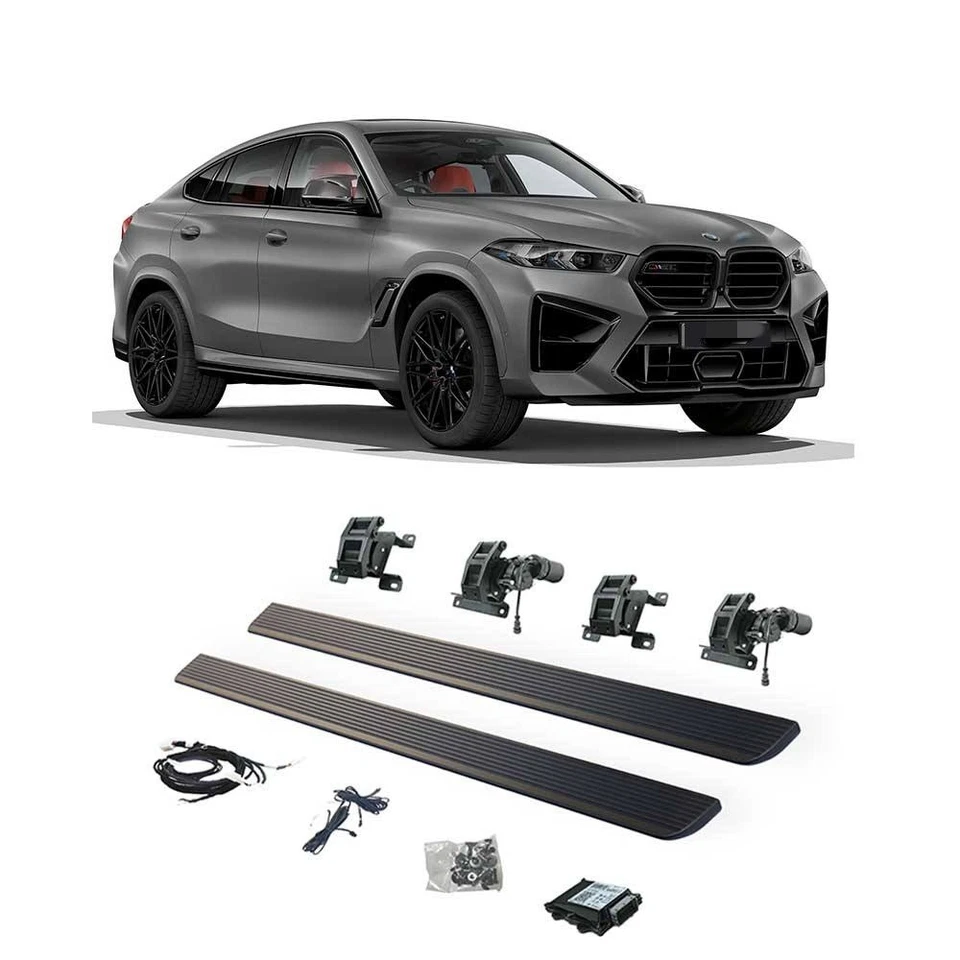 Deployable Electric Running Board Side Steps Retractable For BMW X6M 2020-2023 - Image 1 of 4
