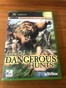 Cabela's Dangerous Hunts Xbox Original PAL With Manual - Picture 1 of 4