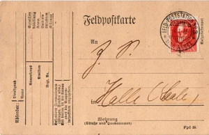 Alemania 1916 Postal Feld Poststation n.º 3 (1890) - Imagen 1 de 2
