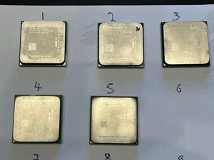 AMD Athlon Processor Lot 5 CPUs Mixed Models Used - Picture 1 of 7