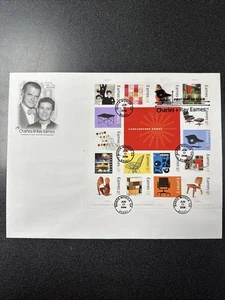 FDC 4333 Charles & Ray Eames Souvenir First Day Of Issue ArtCraft Cover - Picture 1 of 1