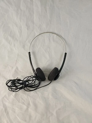 Vintage 90’s Kenwood Metal Lightweight Adjustable Headphones Tested Black - Image 1 of 4