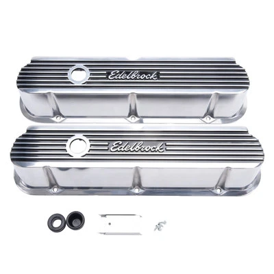 Edelbrock Elite II Valve Covers 4264 * Fits Ford 289/302/351W V8 - Image 1 of 4