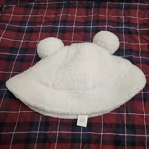 Baby GAP Fischerhut Kunstfell Bär Fleece gefüttert Unisex Junge Mädchen XS S 12-24 Monate - Bild 1 von 4