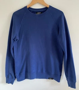Finisterre Herren M mittelblau Sweatshirt Rundhals 100% Bio Baumwolle Pullover - Bild 1 von 10