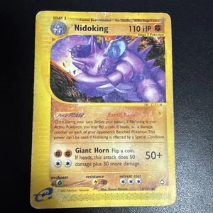 NIDOKING 24/147 ENG AQUAPOLIS CARTA POKEMON - Picture 1 of 2