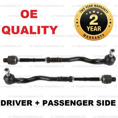 FOR BMW 3 SERIES E46 FRONT INNER OUTER STEERING TIE TRACK ROD END ASSEMBLY LH+RH - Image 1 of 2
