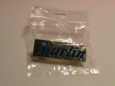 MARLIN ДРОБОВИК ПИСТОЛЕТ ВИНТОВКА ПРИЦЕЛ ОХОТЫ СИНИЙ И ЗОЛОТОЙ МЕТАЛЛИЧЕСКИЙ ЛАЦКАН ЗАКОЛКА NIP - Изображение 1 из 4