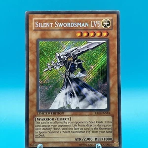 Yu-Gi-Oh! TCG Silent Swordsman LV5 Elementarenergie EEN-ENSE4 Limited Secret... - Bild 1 von 12