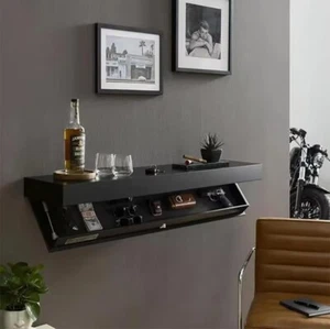 Hidden Shelf With Secret Compartment Floating Wall Shelves Wood Furniture - Bild 1 von 16