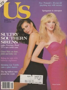 US Magazine Mar 3, 1981 MORGAN FAIRCHILD-LILY TOMLIN-PAM GRIER-PHILLIP CLARK-TEX - Picture 1 of 2