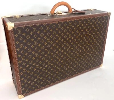 LOUIS VUITTON ALZER 75 MONOGRAM CANVAS SUITCASE LUGGAGE, EXCELLENT CONDITION! - Image 1 of 4