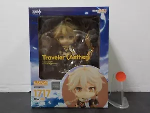 Figura de acción G 226 Nendoroid Genshin Impact Traveler Aether #1717 Good Smile - Imagen 1 de 4