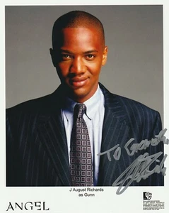 J. AUGUST RICHARDS - ANGEL TV SHOW - Genuine Autograph with COA - Picture 1 of 1