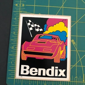 Vintage Bendix sticker decal hotrod rat rod vintage look car truck drag race - Picture 1 of 2