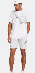 Under Armour Unstoppable Cargo Men's Shorts 1374765-014 Gray (Size M) Was $90 - Picture 1 of 13