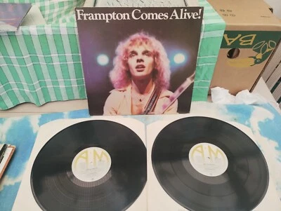 Frampton Comes Alive! Peter Frampton 1976 – UK DBL Vinyl, LP, A&M 1ST PRESS EX - Image 1 of 4