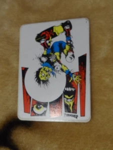 THRASHER 80's vtg Skateboard sticker original print - Picture 1 of 3