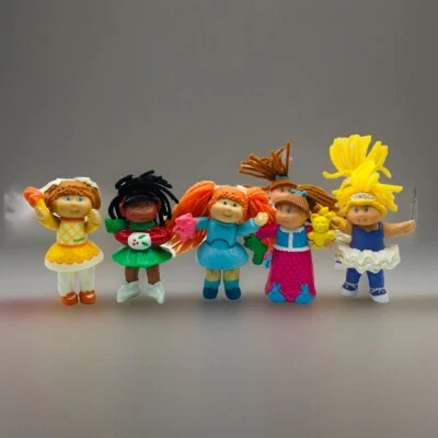 Lote De Colección 5 McDonald's Happy Meal Cabbage Patch Niños 3" Figuras Juguetes 2 Dupes Años 90 Foto 1 de 4