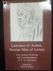 Harold Orlans / Lawrence of Arabia Strange Man of Letters the literary 1993