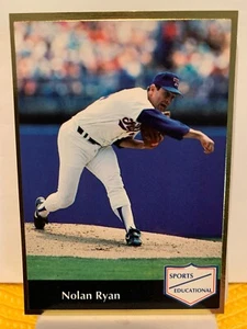Nolan Ryan 1991 Sport pädagogische Baseballkarte #6 HOF - Bild 1 von 2