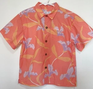 ALOHA Hawaiian Shirt - Hawaii AVA SKY Sunset Iris Size 10 Kids / Youth - Picture 1 of 8