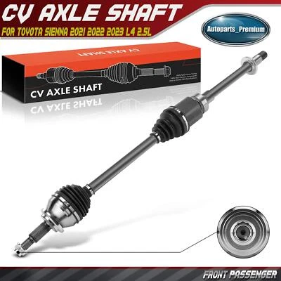 Front Passenger CV Axle Assembly for Toyota Sienna 2021 2022 2023 2024 L4 2.5L - Image 1 of 4