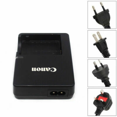 Cargador de batería Canon LC-E5E para LP-E5 Rebel XSi XS T1i EOS 500D 1000D 450D Foto 1 de 3