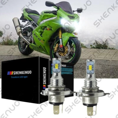 H4 Para Kawasaki Ninja ZX6R 1995-2001 ZX600J ZX600G ZX600F Faros LED H4 Foto 1 de 4
