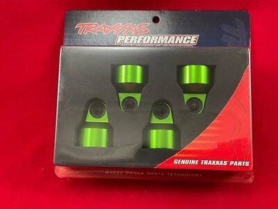 Traxxas 7764G Shock Caps Aluminum GREEN Anodized GTX Shocks X-MAXX XRT UPGRADE - Image 1 of 3