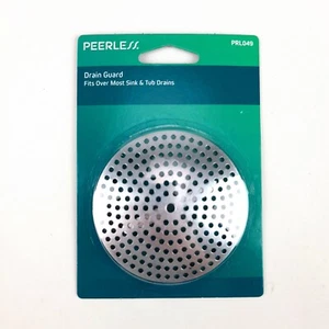 Peerless Drain Guard Fits Over Most Sink & Tub Drains Snaps InPlace New - Picture 1 of 3