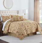 JCP WAVERLY IMPERIAL DRESS ANTIQUE KING QUILT SET 104' W X 90' L  NEW